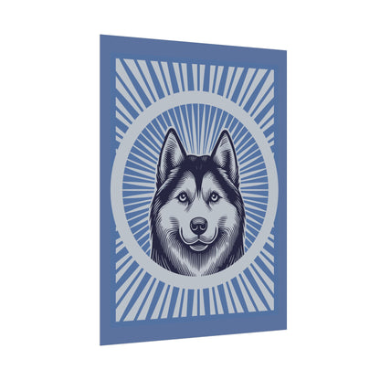 Siberian Husky Art Print