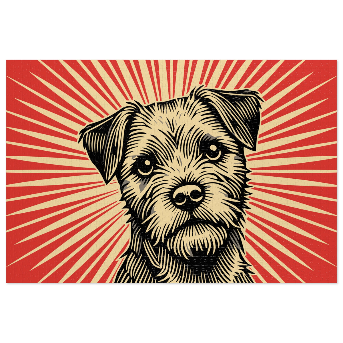 Border Terrier Jigsaw Puzzle — 29.25" × 19.75" (1000 pcs)