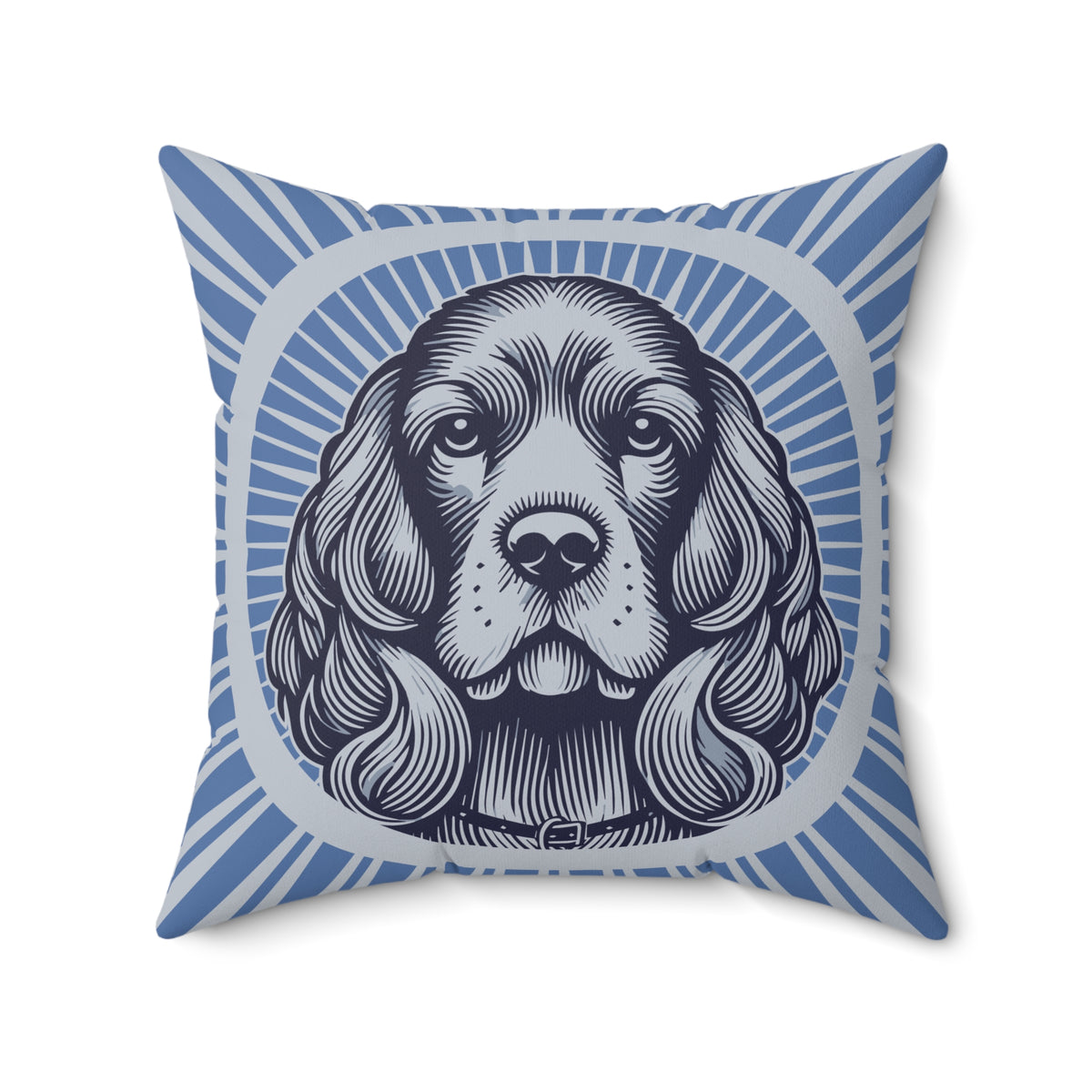 Cavalier King Charles Spaniel Pillow — 20" × 20"