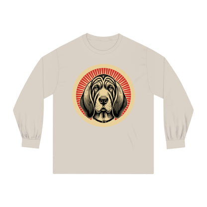 Bloodhound Long Sleeve Tee for Adults