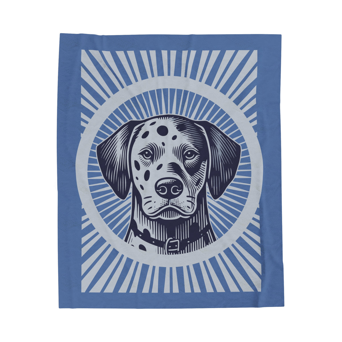 Dalmatian Blanket — 50" × 60"