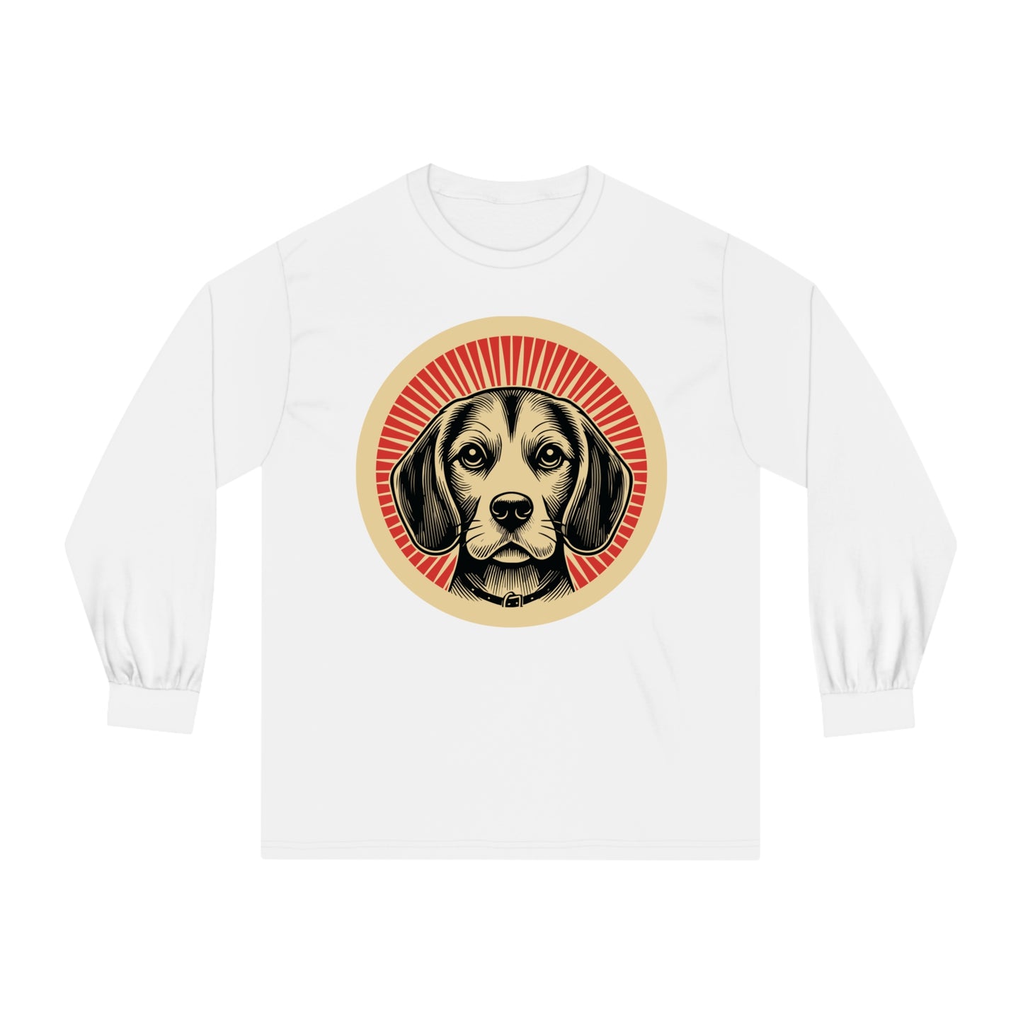 Beagle Long Sleeve Tee for Adults