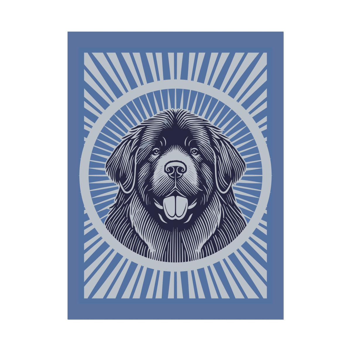 Newfoundland Art Print — 18″ x 24″ (Vertical)