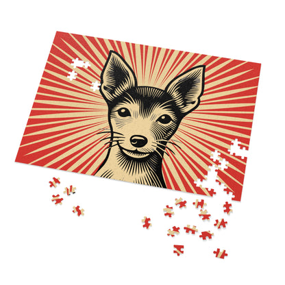 Toy Fox Terrier Jigsaw Puzzle