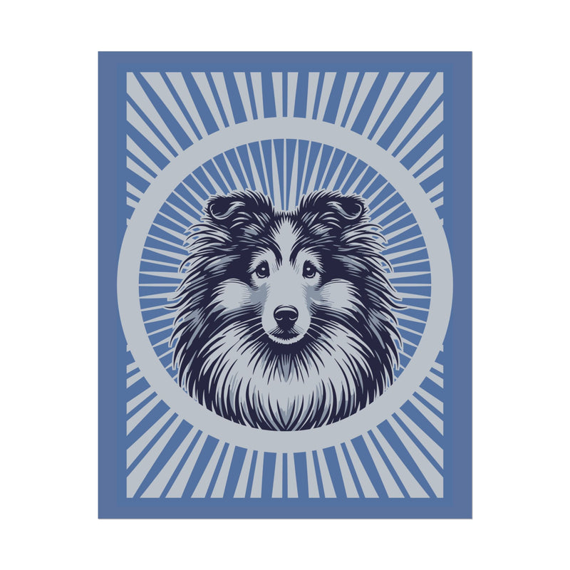 Shetland Sheepdog Art Print