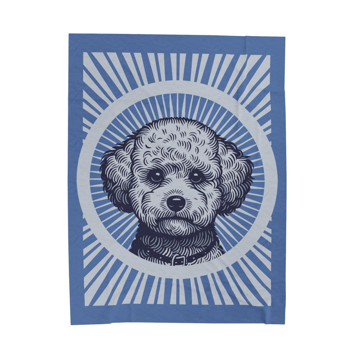 Bichon Frise Blanket — 60" × 80"