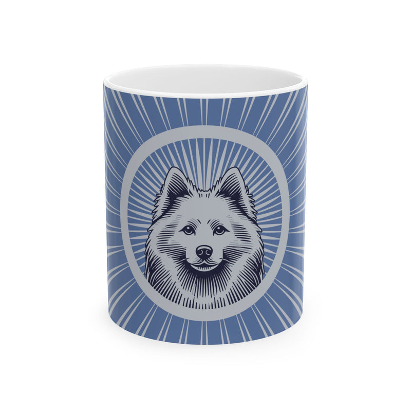 American Eskimo Dog Ceramic Mug