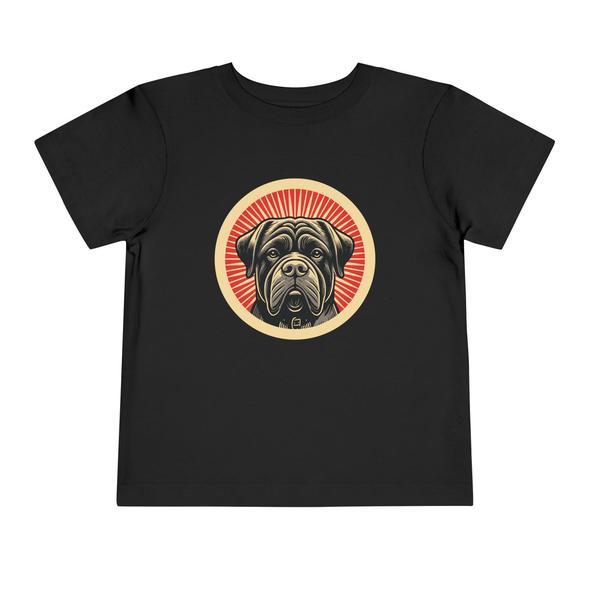 Bullmastiff Toddler Tee — Black
