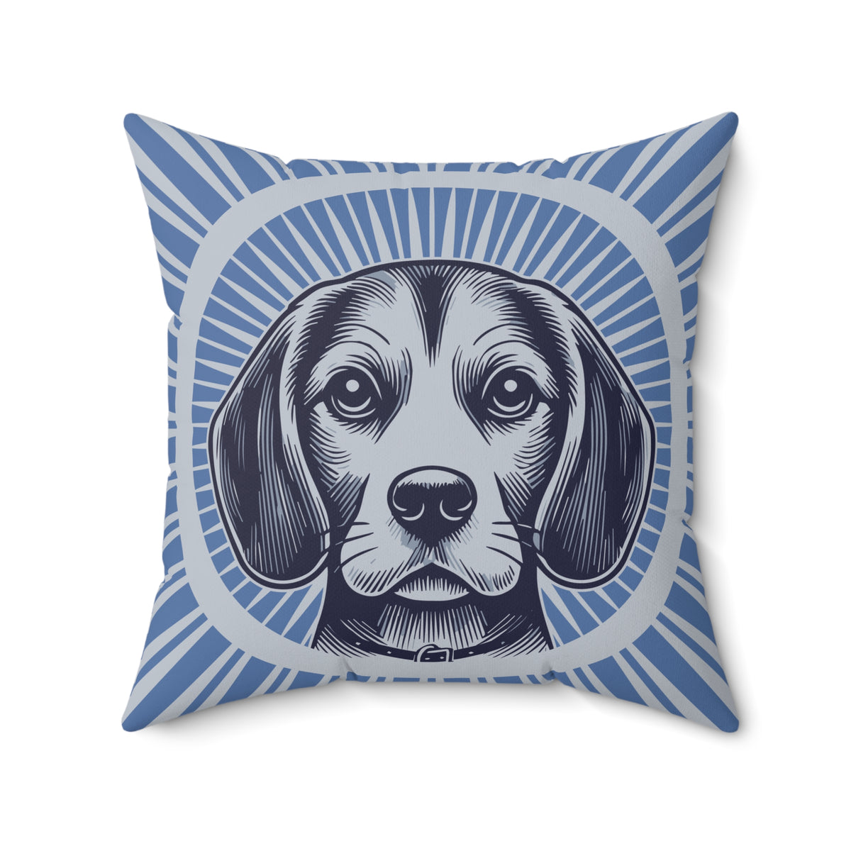 Beagle Pillow — 20" × 20"