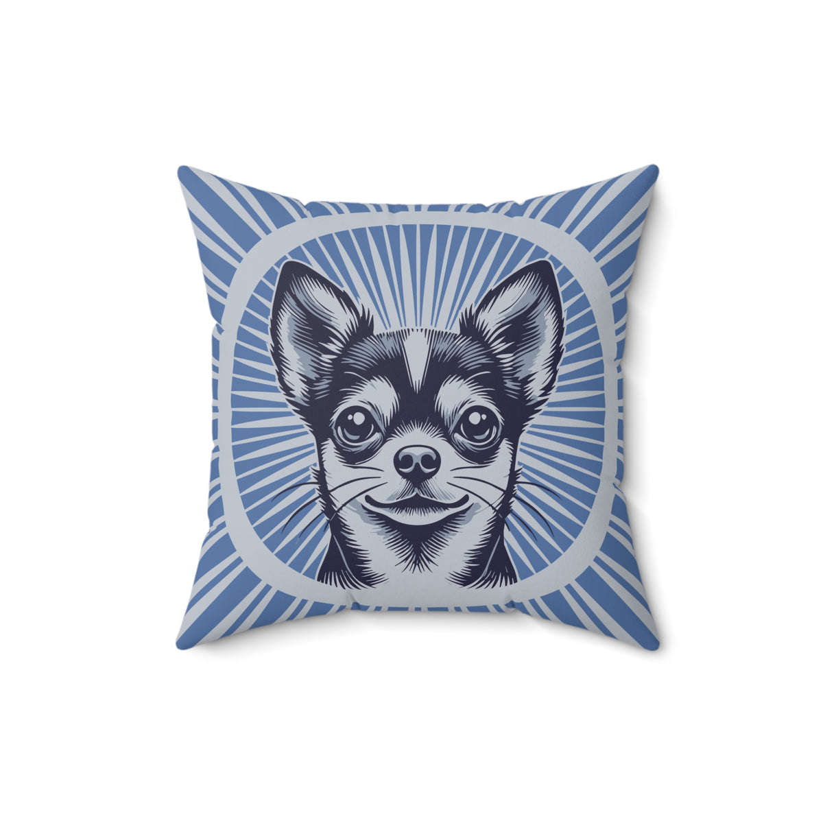 Chihuahua Pillow — 16" × 16"