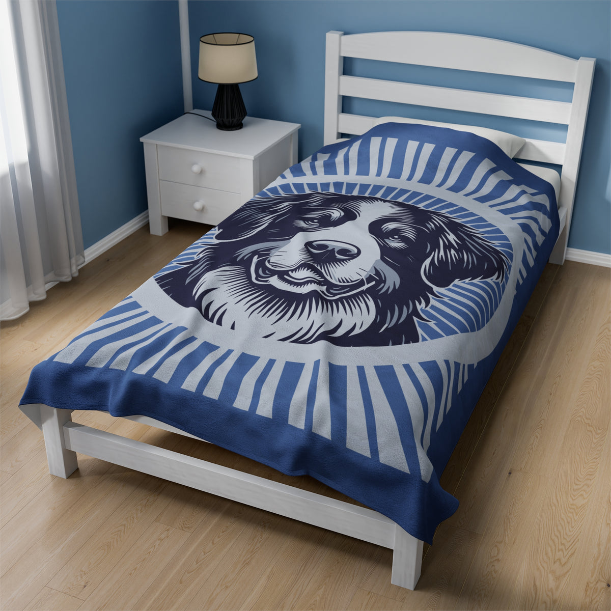 Bernese Mountain Dog Blanket — view 9