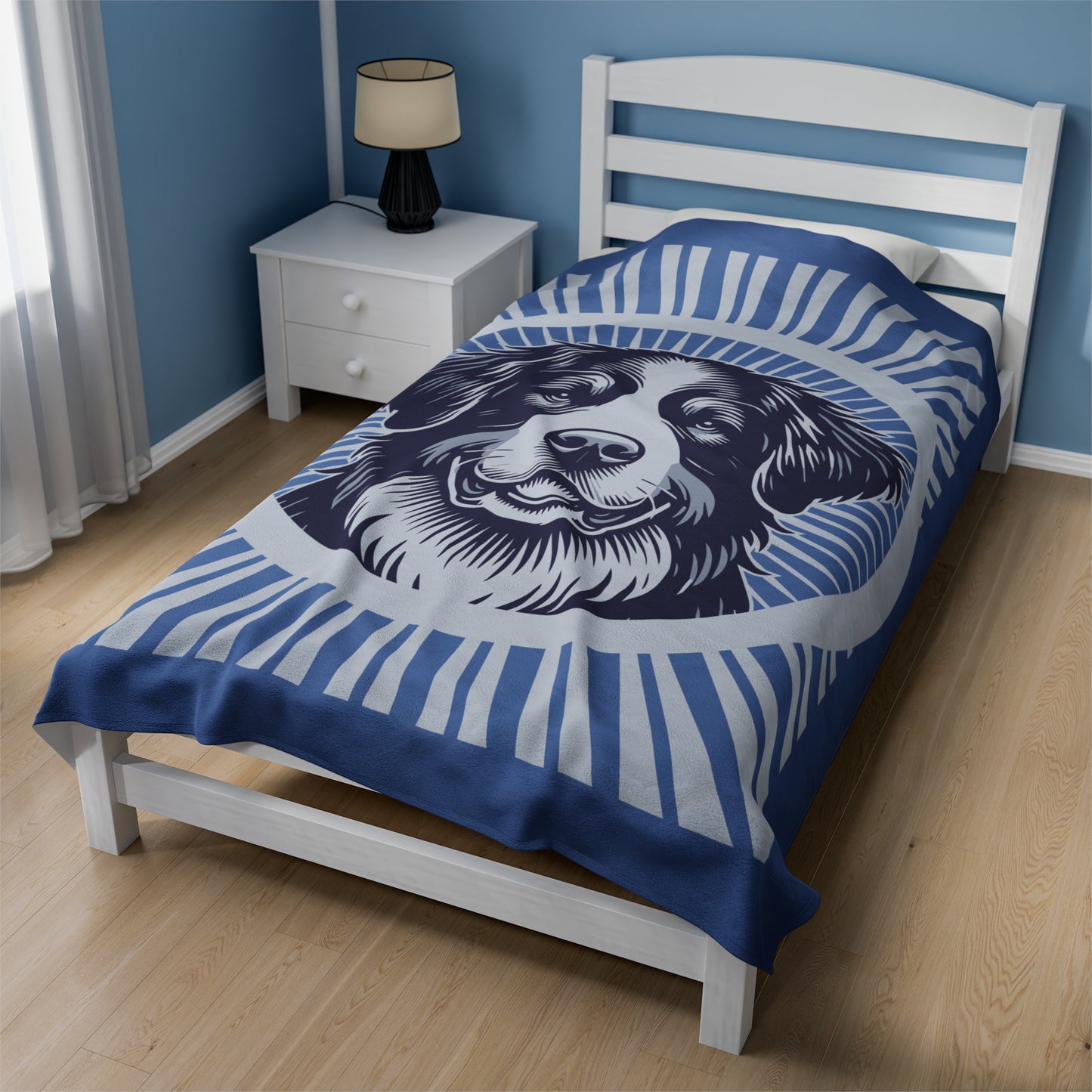 Bernese Mountain Dog Blanket