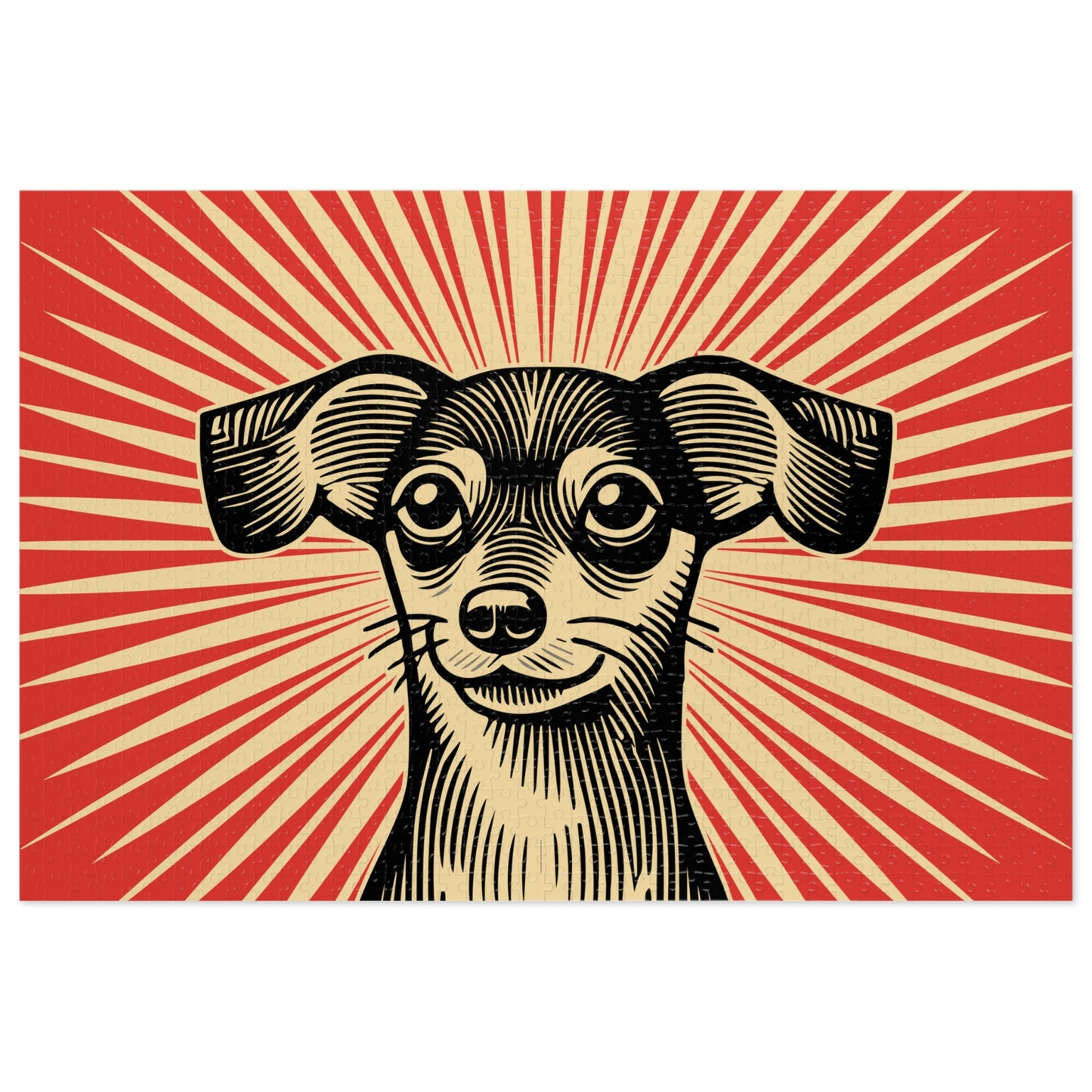 Chiweenie Jigsaw Puzzle