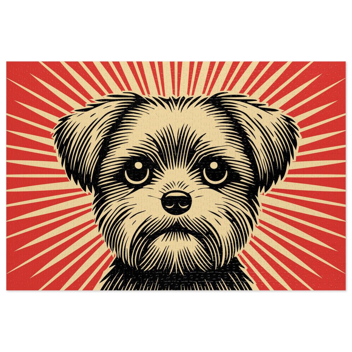 Shorkie Jigsaw Puzzle — 29.25" × 19.75" (1000 pcs)