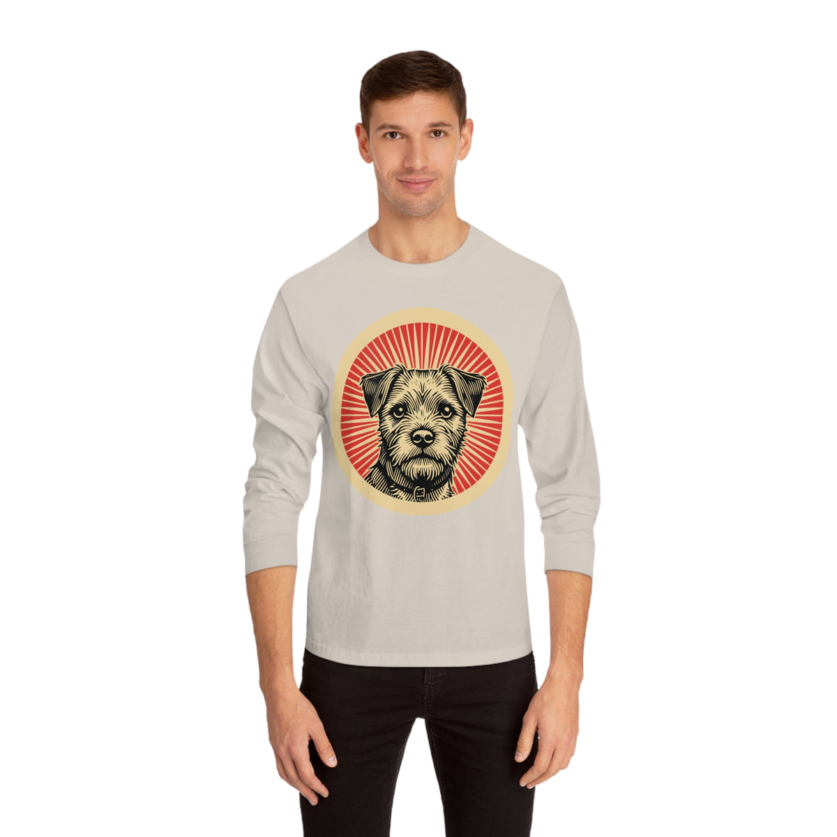 Border Terrier Long Sleeve Tee — view 6