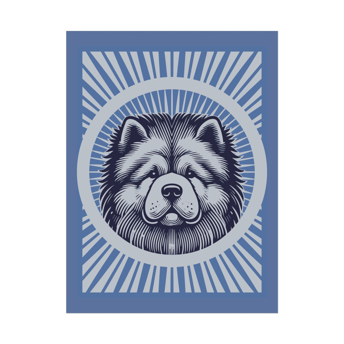 Chow Chow Art Print — 24" x 32" (Vertical)