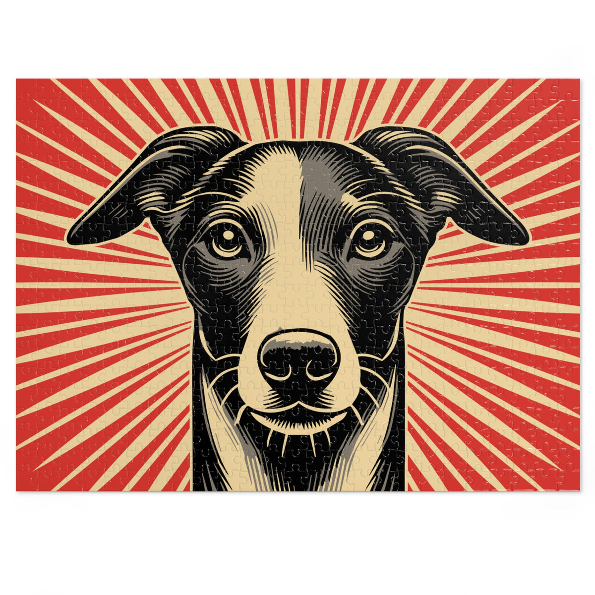 Whippet Jigsaw Puzzle — 20.5" × 15" (500 pcs)