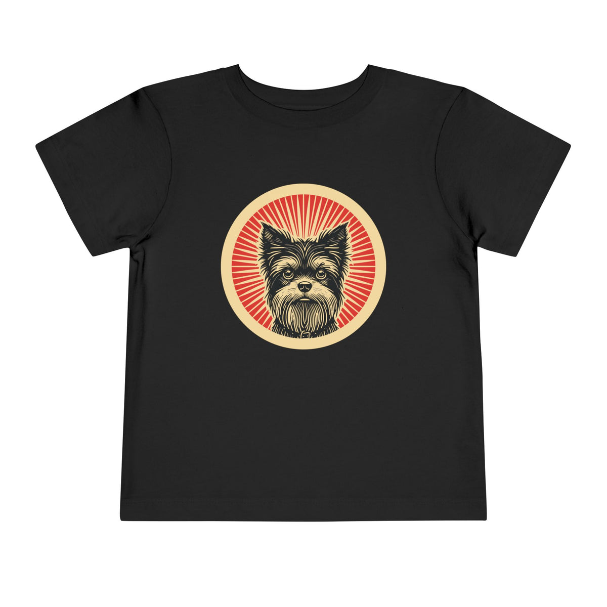 Affenpinscher Toddler Tee — Black