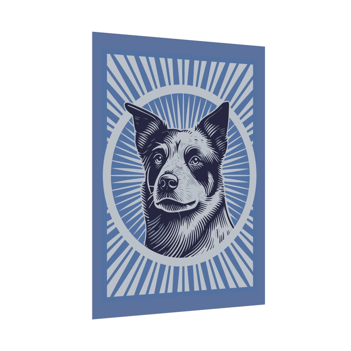 Australian Cattle Dog Art Print — view 9