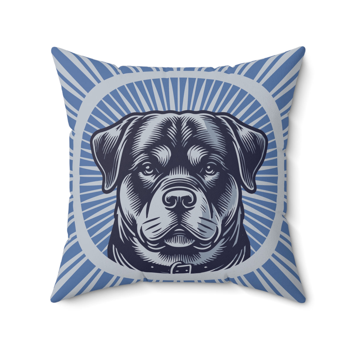 Rottweiler Pillow — 20" × 20"