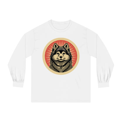 Finnish Spitz Long Sleeve Tee for Adults