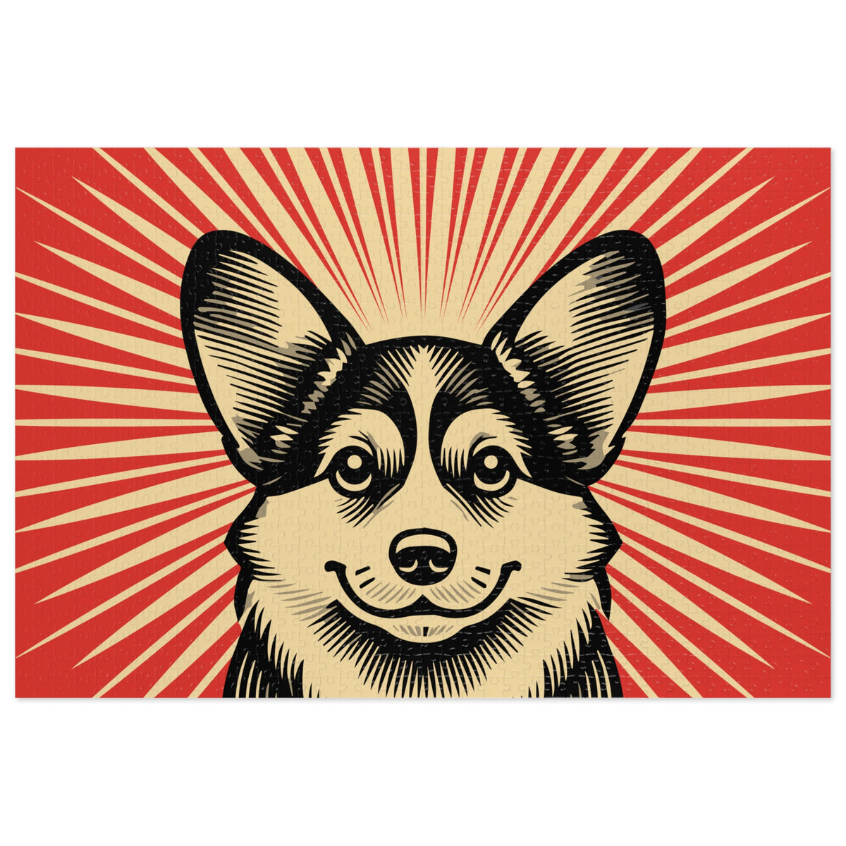 Pembroke Welsh Corgi Jigsaw Puzzle — 29.25" × 19.75" (1000 pcs)