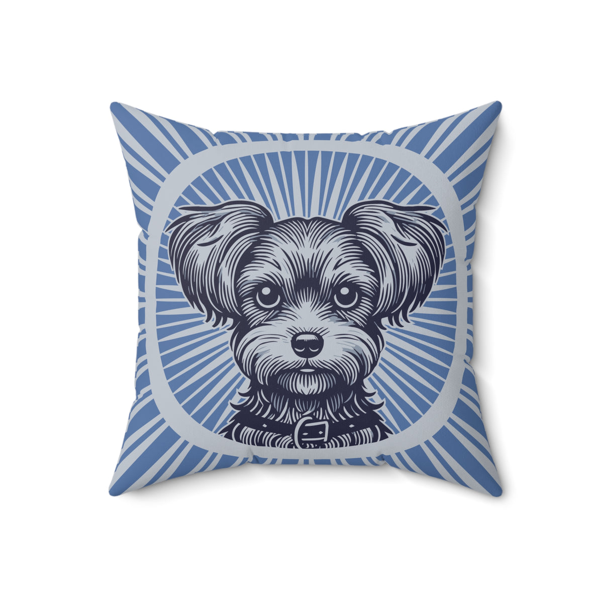 Yorkipoo Pillow — 18" × 18"