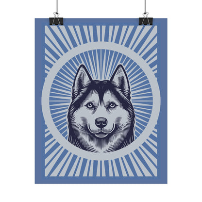 Siberian Husky Art Print