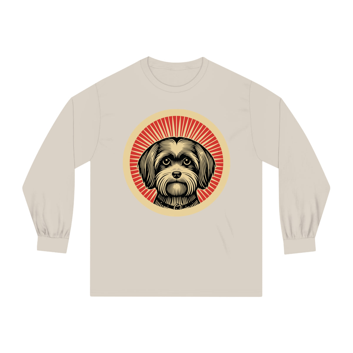 Havanese Long Sleeve Tee — Sand