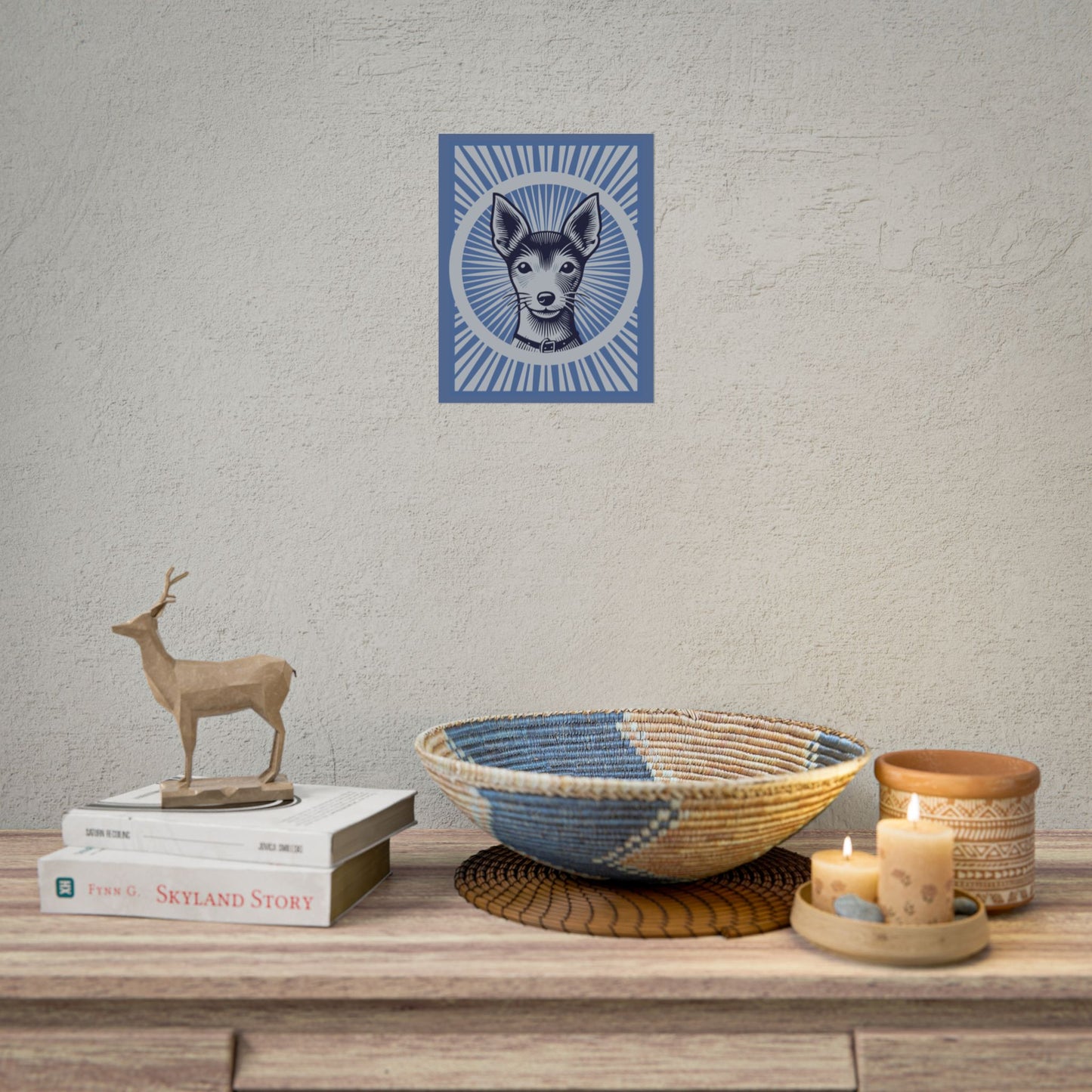 Toy Fox Terrier Art Print
