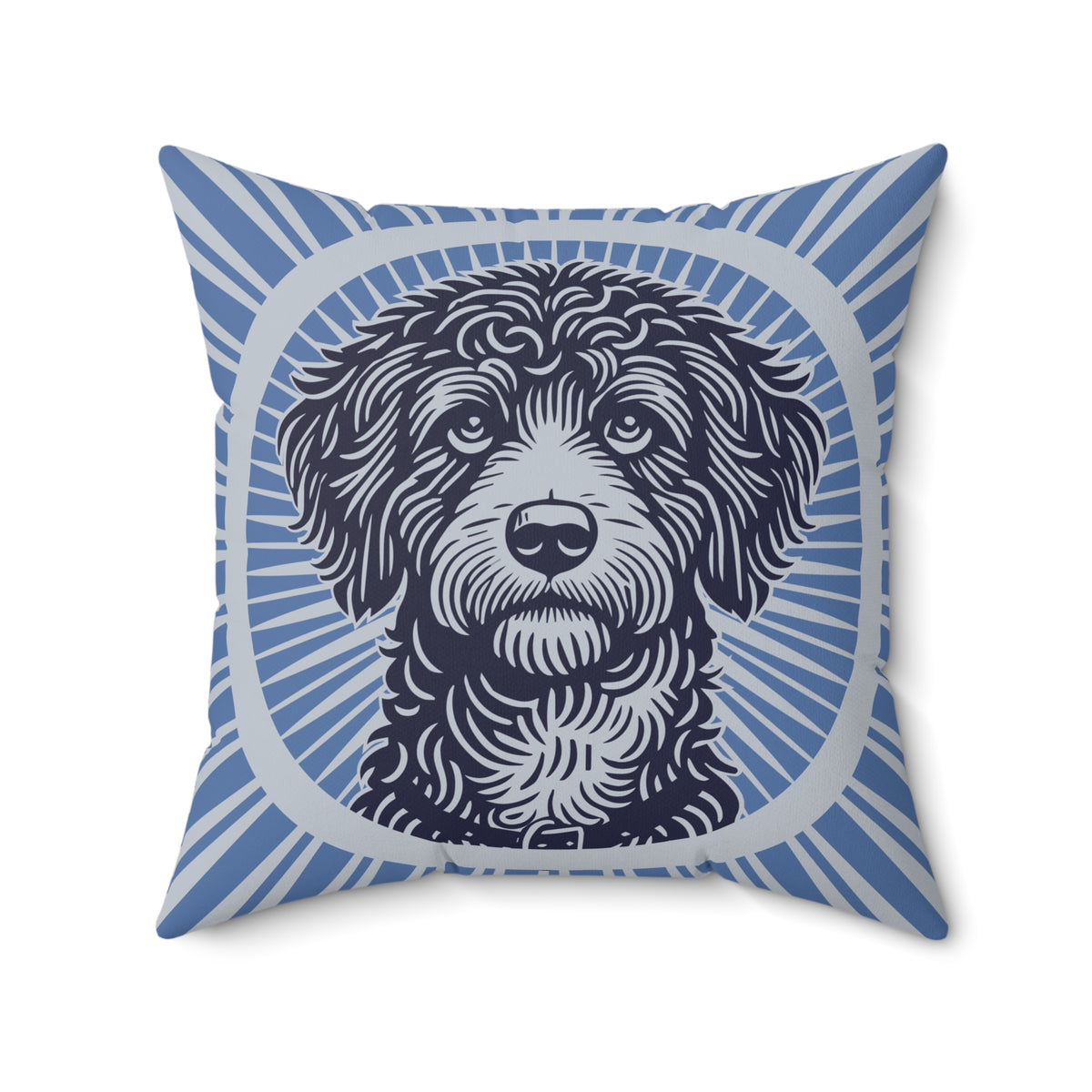 Bordoodle Pillow — 20" × 20"
