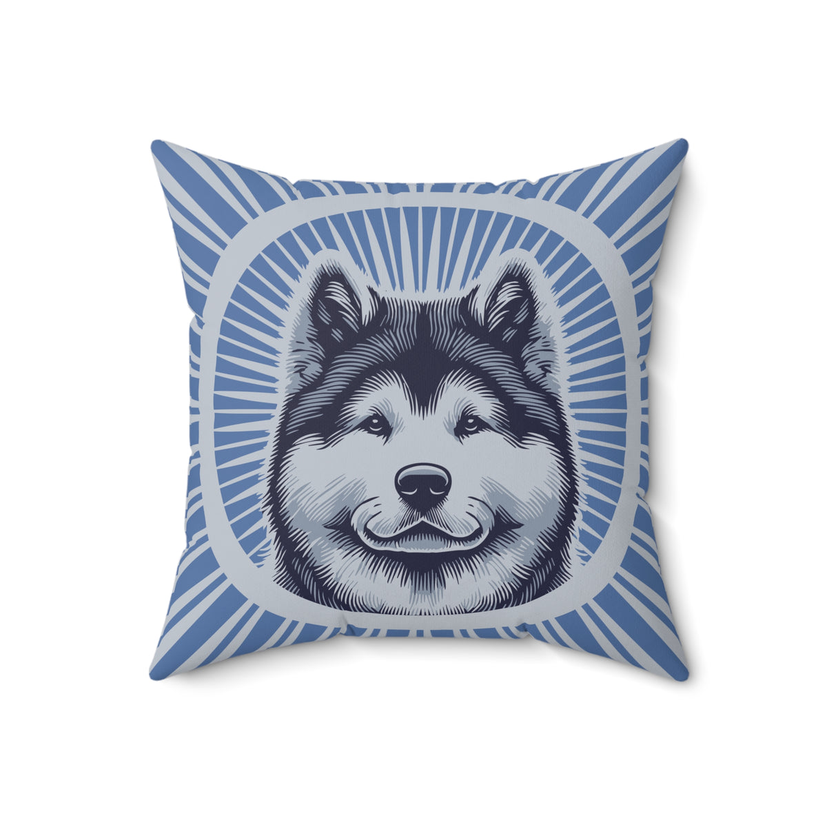 Akita Pillow — 18" × 18"