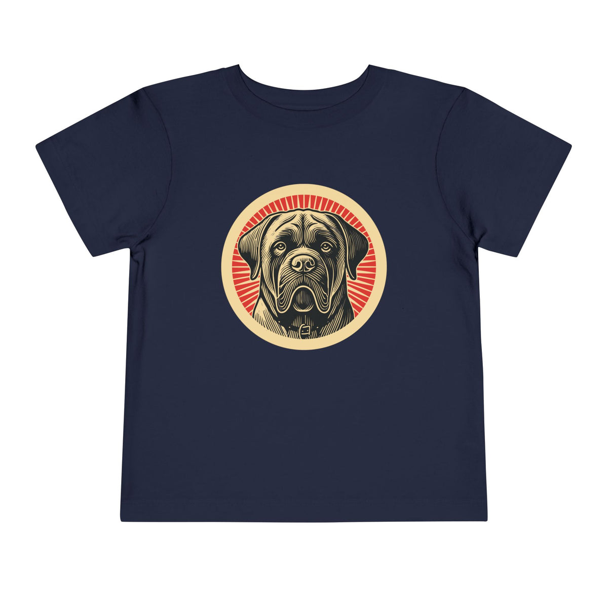 Mastiff Toddler Tee — Navy