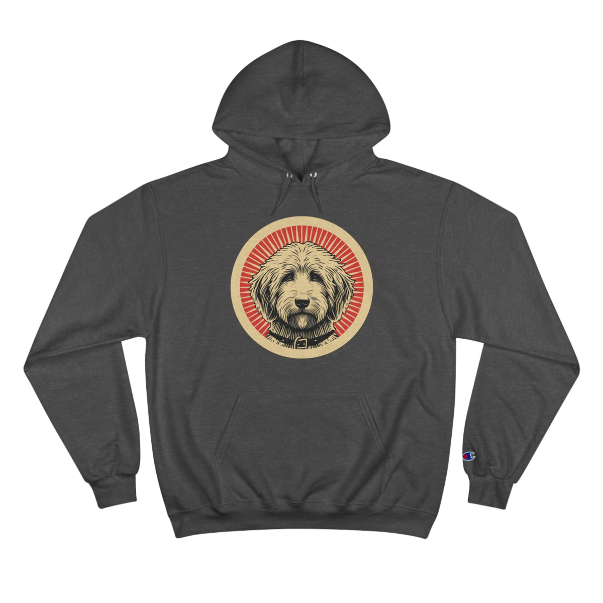 Goldendoodle Champion Hoodie — Charcoal Heather