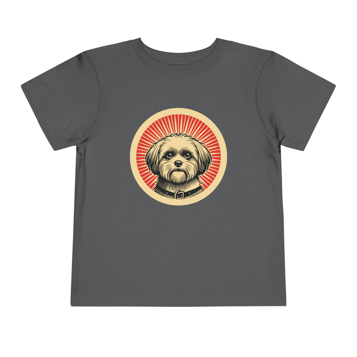 Shihpoo Toddler Tee — Asphalt