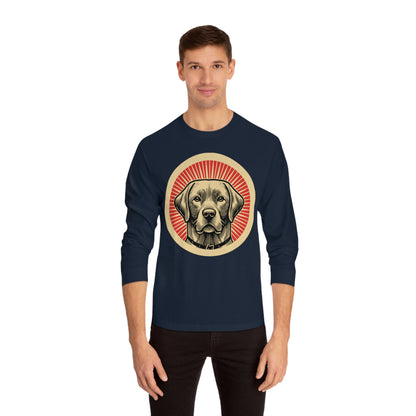 Labrador Retriever Long Sleeve Tee for Adults