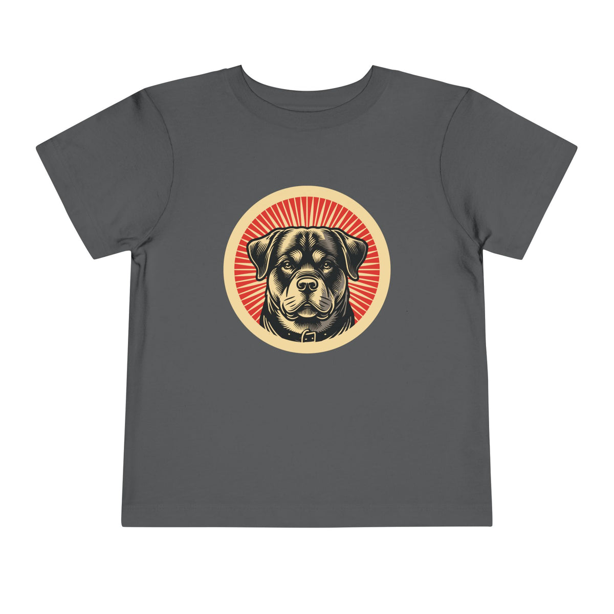 Rottweiler Toddler Tee — Asphalt