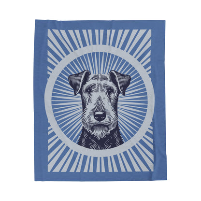 Airedale Terrier Blanket