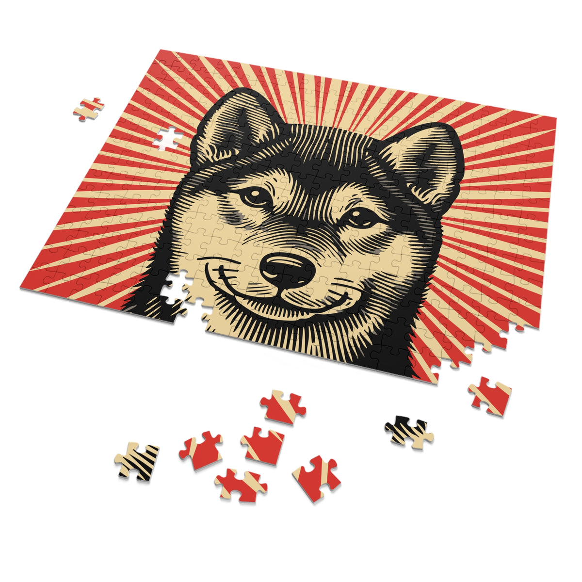 Shiba Inu Jigsaw Puzzle — view 2