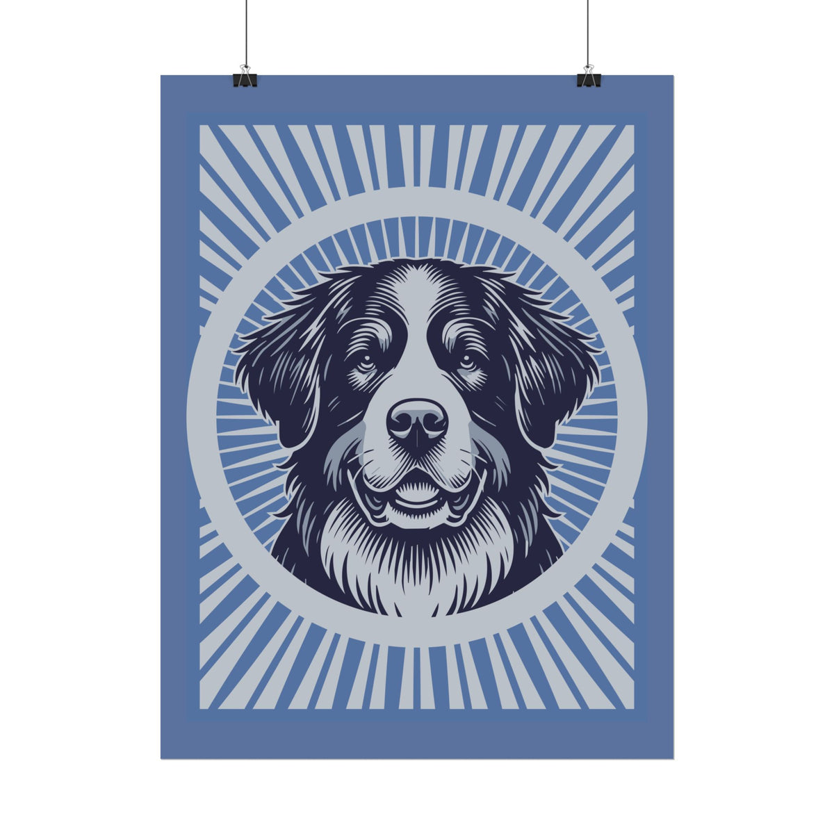 Bernese Mountain Dog Art Print — view 8