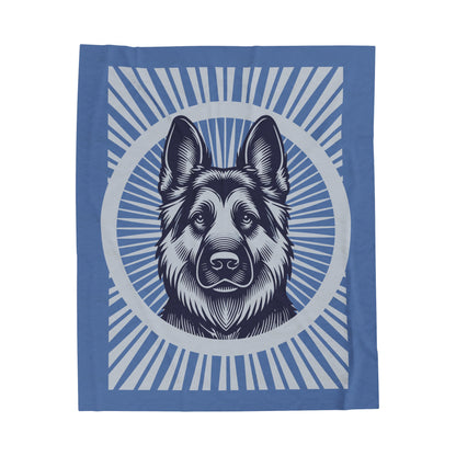German Shepherd Blanket