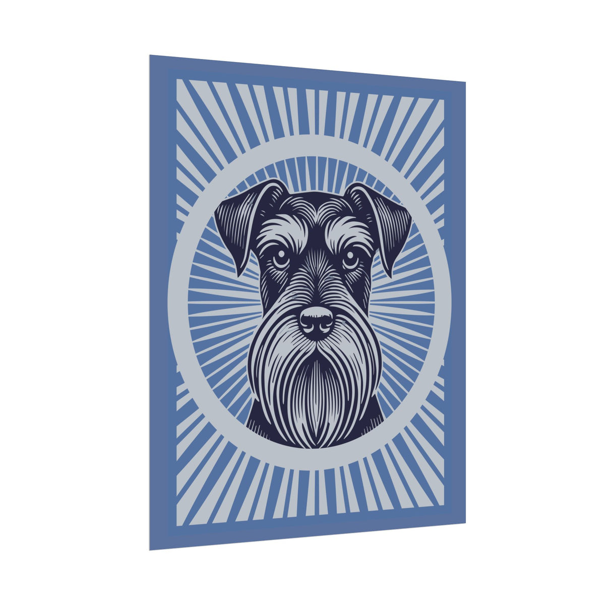 Standard Schnauzer Art Print — view 6