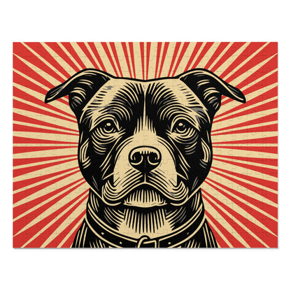 American Staffordshire Terrier Jigsaw Puzzle