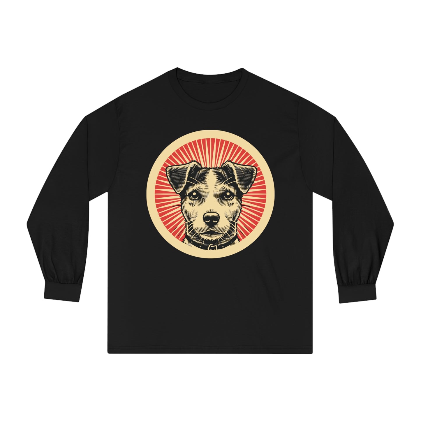 Jack Russell Terrier Long Sleeve Tee for Adults