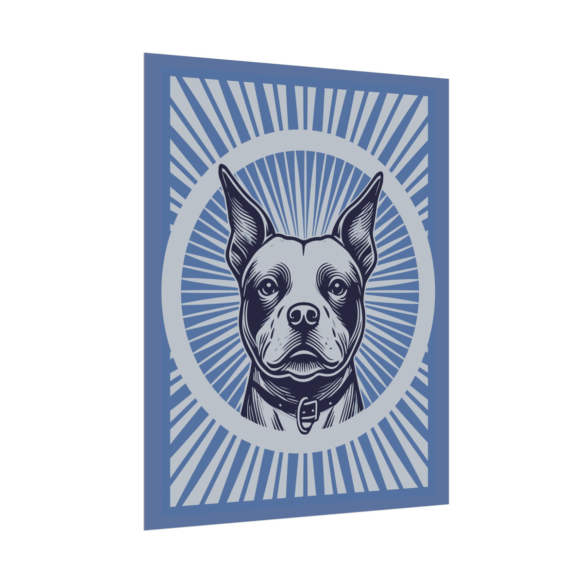 Staffordshire Bull Terrier Art Print — view 6
