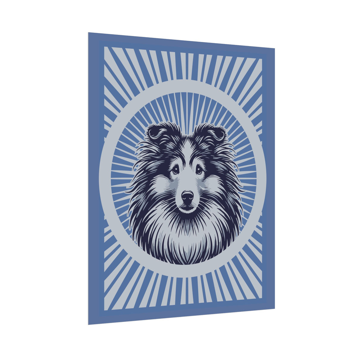 Shetland Sheepdog Art Print — view 3