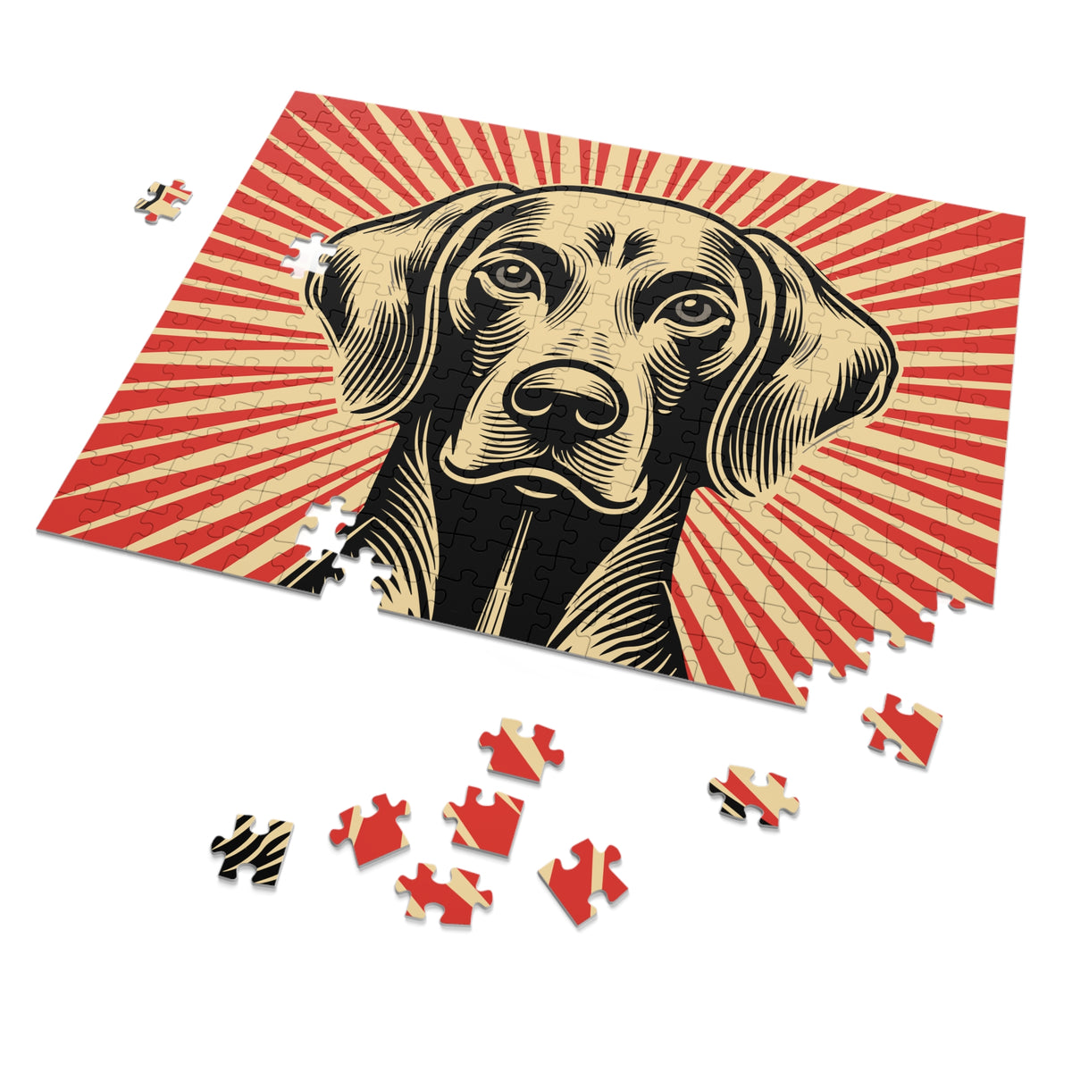 Weimaraner Jigsaw Puzzle — view 2