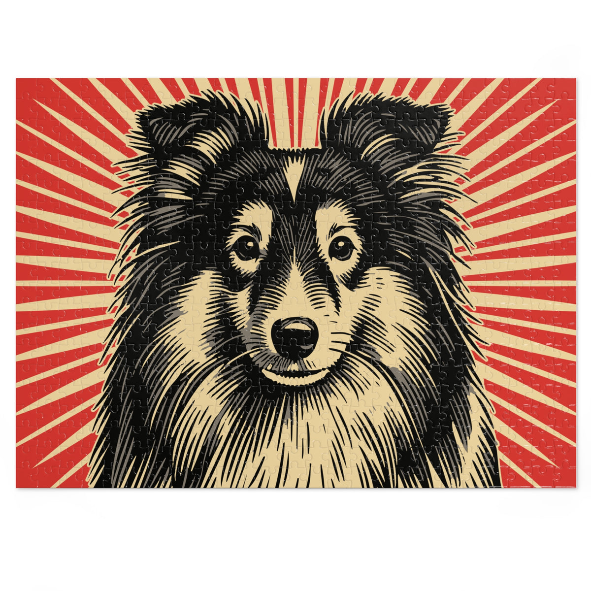 Shetland Sheepdog Jigsaw Puzzle — 20.5" × 15" (500 pcs)