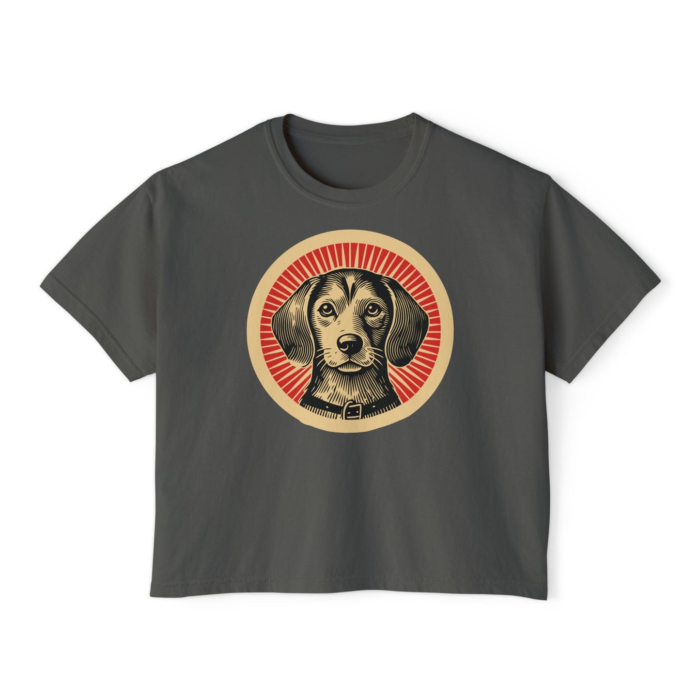 Beaglier Boxy Tee for Women