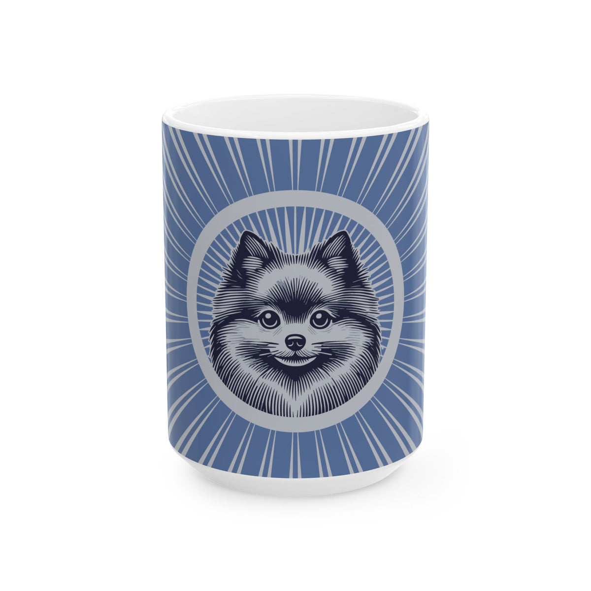 Pomeranian Ceramic Mug — 15oz